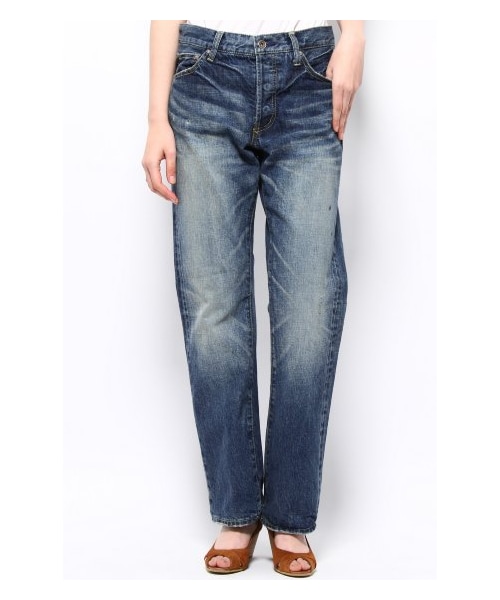 JOURNAL STANDARD(ジャーナルスタンダード)の「セルビッチデニム オイル5Pパンツ(デニムパンツ・レディース・ネイビー・34/36/38/40)」の1枚目の写真