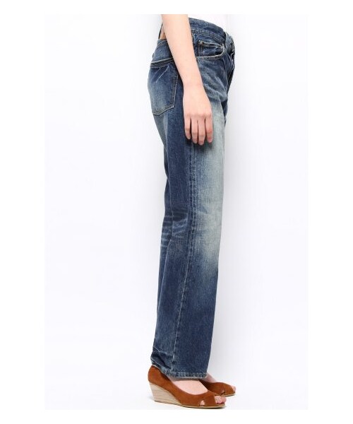 JOURNAL STANDARD(ジャーナルスタンダード)の「セルビッチデニム オイル5Pパンツ(デニムパンツ・レディース・ネイビー・34/36/38/40)」の3枚目の写真
