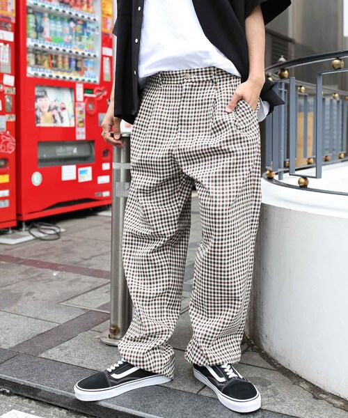 Freak S Store フリークスストア の チェックpバギーパンツ その他 Wear