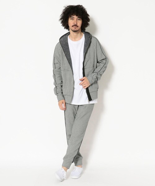 ARMURE（アルミュール）の「ARMURE/アルミュール/line tapered sweat pants（パンツ・メンズ・L/GREY・2/3/4）」の9枚目の写真