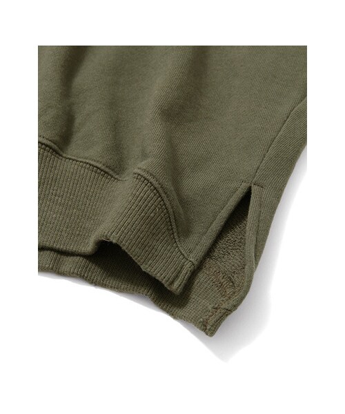 KBF（ケイビーエフ）の「ARMYダメージスウェット（トップス・レディース・ホワイト/グレー/カーキ・one）」の11枚目の写真
