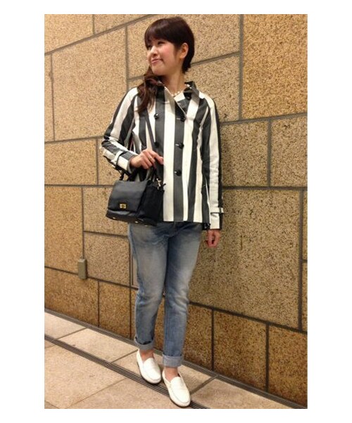 IENA（イエナ）の「DANIELLE LEPORI エナメルローファー。（その他シューズ・レディース・ブラック/ホワイト・36/37/38/39）」の12枚目の写真