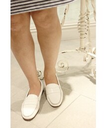 IENA | DANIELLE LEPORI エナメルローファー。(シューズ)