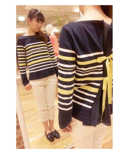 IENA（イエナ）の「DANIELLE LEPORI エナメルローファー。（その他シューズ・レディース・ブラック/ホワイト・36/37/38/39）」の11枚目の写真