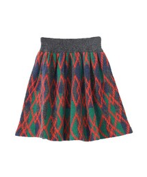 KBF | ジャガードギャザースカート(スカート)