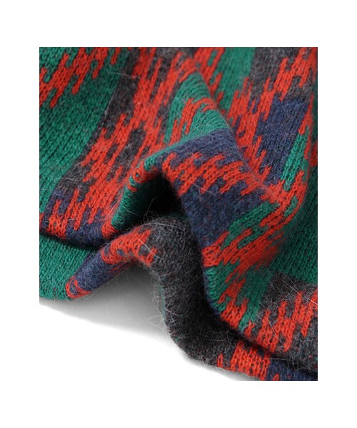 KBF（ケイビーエフ）の「ジャガードギャザースカート（スカート・レディース・チャコール/ネイビー・one）」の12枚目の写真