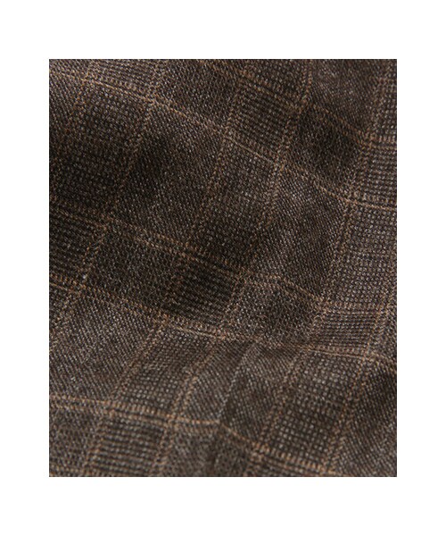 URBAN RESEARCH（アーバンリサーチ）の「WOOL CHECK TAPERED PANTS（パンツ・メンズ・CHARCOAL/BROWN・M/L）」の9枚目の写真