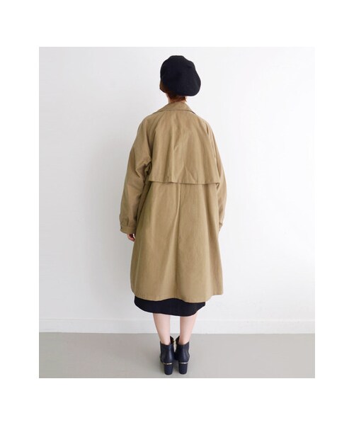 KBF（ケイビーエフ）の「ボーイフレンドコート（ジャケット/アウター・レディース・ブラック/モカ/ネイビー・one）」の12枚目の写真