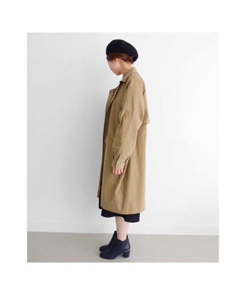 KBF（ケイビーエフ）の「ボーイフレンドコート（ジャケット/アウター・レディース・ブラック/モカ/ネイビー・one）」の11枚目の写真