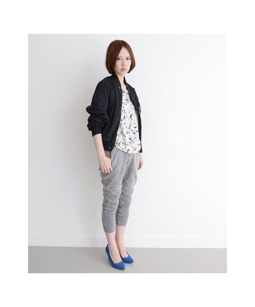 KBF（ケイビーエフ）の「MA-1 reversible（ジャケット/アウター・レディース・ブラック/カーキ/ネイビー・one）」の14枚目の写真