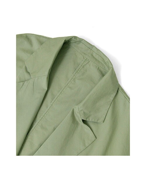 KBF（ケイビーエフ）の「KBF+ ビックショルダーコート（ジャケット/アウター・レディース・ベージュ/カーキ/ネイビー・one）」の15枚目の写真