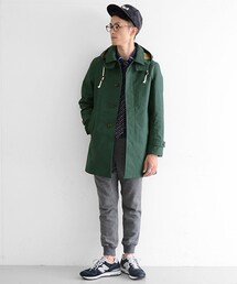 URBAN RESEARCH | コットンタイプライターステンカラーコート(ジャケット/アウター)