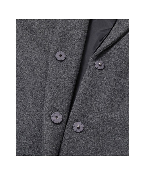 KBF(ケイビーエフ)の「テーラーBIGコート(ジャケット/アウター・レディース・ブラック/グレー/ブルー・one)」の12枚目の写真