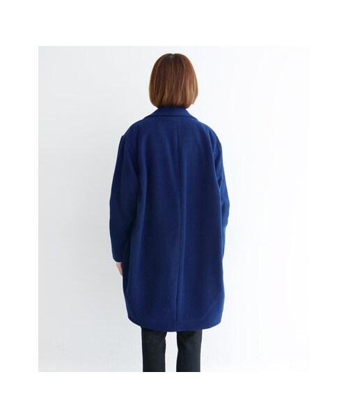 KBF(ケイビーエフ)の「テーラーBIGコート(ジャケット/アウター・レディース・ブラック/グレー/ブルー・one)」の8枚目の写真