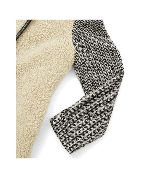 KBF(ケイビーエフ)の「ノーカラーボアコート(ジャケット/アウター・レディース・オフ/ブラック・one)」の13枚目の写真