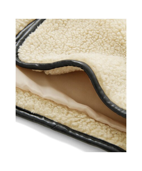 KBF(ケイビーエフ)の「ノーカラーボアコート(ジャケット/アウター・レディース・オフ/ブラック・one)」の15枚目の写真