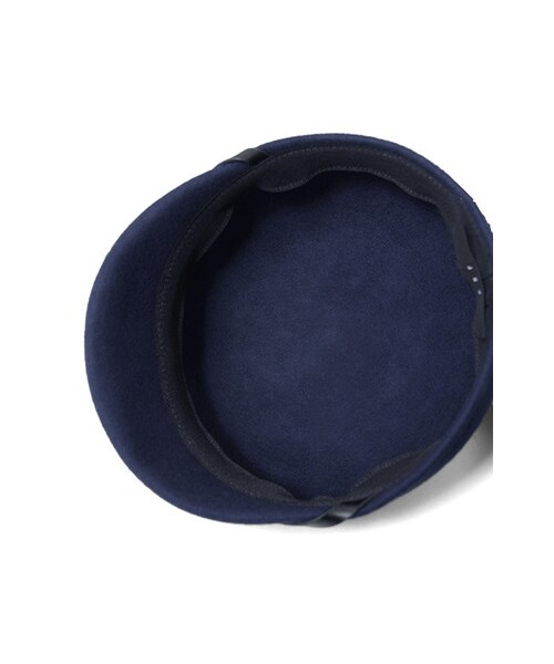 KBF（ケイビーエフ）の「ウールキャスケット（帽子・レディース・グレー/カーキ/ネイビー・one）」の6枚目の写真