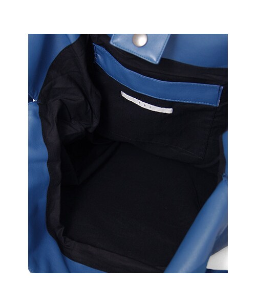 KBF（ケイビーエフ）の「SHOPING BAG（バッグ・レディース・ブラック/ブルー/シルバー・one）」の7枚目の写真