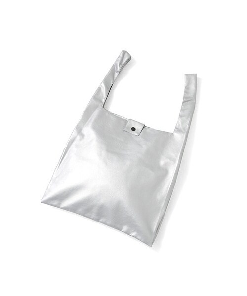 KBF（ケイビーエフ）の「SHOPING BAG（バッグ・レディース・ブラック/ブルー/シルバー・one）」の3枚目の写真