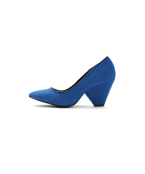 KBF（ケイビーエフ）の「カラーパンプス（シューズ・レディース・OFF/BLACK/BLUE/WINE・36/37/38）」の7枚目の写真