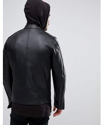 DIESEL（ディーゼル）の「Diesel L-QUAD Leather Biker Jacket