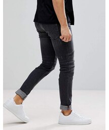 DIESEL（ディーゼル）の「Diesel Fourk Biker Jeans in Gray