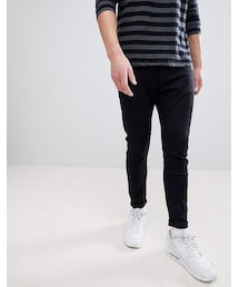 Bershka | Bershka Super Skinny Jeans In Black(デニムパンツ)