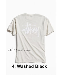 Stussy ロサンゼルス グラフィックTシャツ M Stussy】ステューシー☆正規品☆Stock Los Angeles T-Shirt B