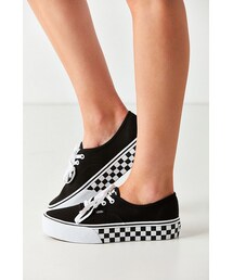 国内発送★厚底 VANS AUTHENTIC PLATFORM ★黒 ユニセックス 国内発送☆厚底 VANS AUTHENTIC PLATFORM ☆黒 ユニセックス