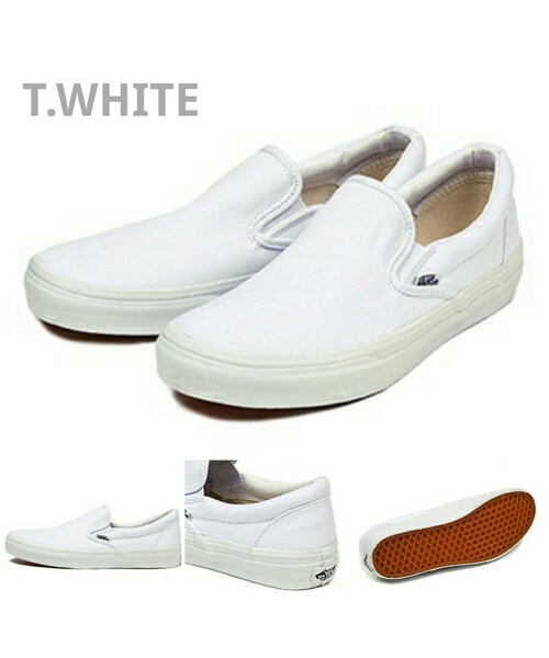 VANS★CLASSIC SLIP-ON ユニセックス (22-30cm) VANS(バンズ)の「(バンズ) VANS☆SLIP ON バンズ スリッポン
