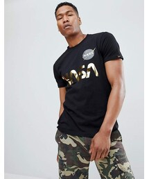 送料込★ALPHA INDUSTRIES★Tシャツ Label Foil Alpha Label T Foil Print | Alpha Industries
