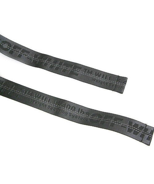 off white（オフホワイト）の「流行の最前線OFF-WHITE☆完売必至FIRETAPE Backpack☆  Off-Whiteオフホワイト（バックパック/リュック・メンズ・その他）」の6枚目の写真