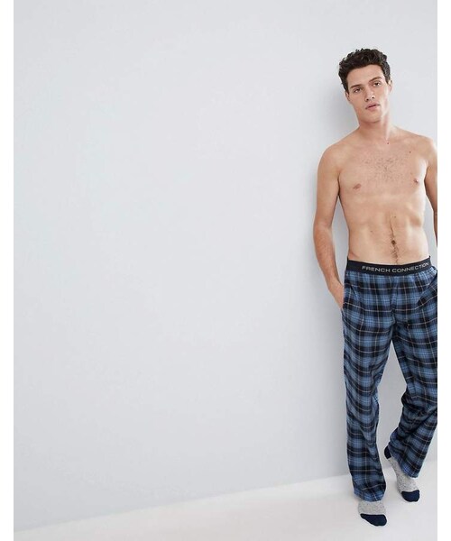 French Connection  （-）の「French Connection Flannel Lounge Pants（ルームウェア/パジャマ・メンズ・Blue・L）」の3枚目の写真