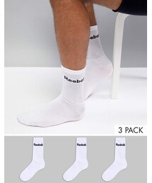 Reebok | Reebok Training Socks In White AB5279(ソックス/靴下)