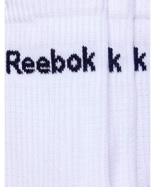 Reebok（リーボック）の「Reebok Training Socks In White AB5279（ソックス/靴下・メンズ・White・Us 9.5/Us 6.5）」の3枚目の写真