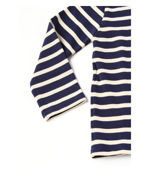 SAINT JAMES(セントジェームス)の「JOURNAL STANDARD relume KIDS:SAINT JAMES /セントジェームス ボーダーカットソー(カットソー・Tシャツ・レディース・ナチュラル/ネイビー・4/6)」の6枚目の写真