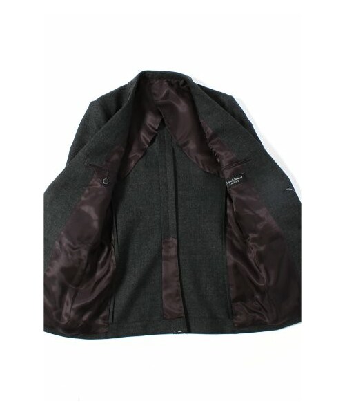 Journal Standard TRISECT（トライセクト）の「ウールマット2Bテーラードジャケット（テーラードジャケット・メンズ・グレー/ネイビー・S/M/L）」の11枚目の写真
