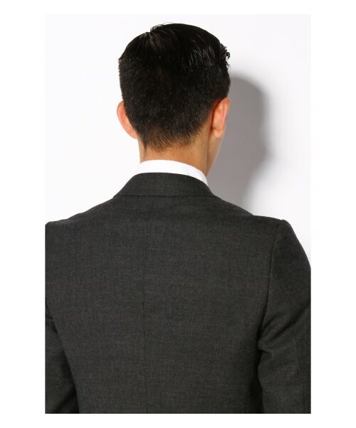 Journal Standard TRISECT（トライセクト）の「ウールマット2Bテーラードジャケット（テーラードジャケット・メンズ・グレー/ネイビー・S/M/L）」の7枚目の写真
