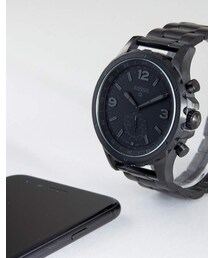 FOSSIL（フォッシル）の「Fossil Q FTW1115 Nate Bracelet Hybrid 