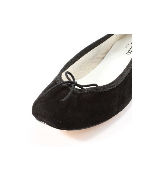 Repetto（レペット）の「REPETTO サンドリオン スウェードバレリーナ（バレエシューズ・レディース・ブラック・37/38）」の4枚目の写真