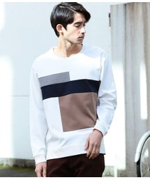 JUNRED | ポンチクレイジーパターンプルオーバー(トップス)