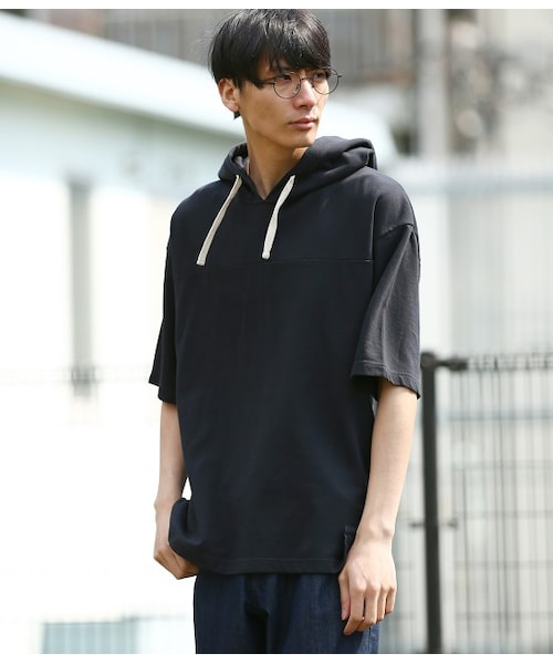 JUNRED（ジュンレッド）の「ビッグT半袖パーカー（）」 - WEAR