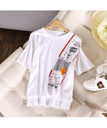 cocounsecret | ロゴ バーコードTシャツ(Tシャツ/カットソー)