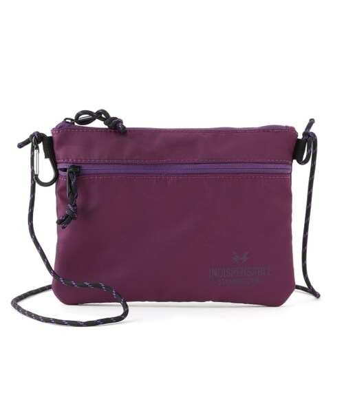 JUNRED(ジュンレッド)の「INDISPENSABLE別注サコッシュ(バッグ・メンズ・ホワイト/オレンジ/ブラック/パープル/ブルー・F)」の4枚目の写真