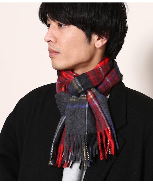 チェックマフラー SCOTTISH TRADITION 未使用 スコティッシュ