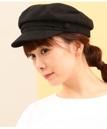 VIS | フェイクスエードマリンキャスケット(帽子)