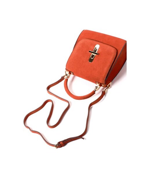 HASHIBAMI（ハシバミ）の「HASHIBAMI ワンハンドルバッグ。（ハンドバッグ・レディース・ピンク/ベージュ A・フリー）」の6枚目の写真