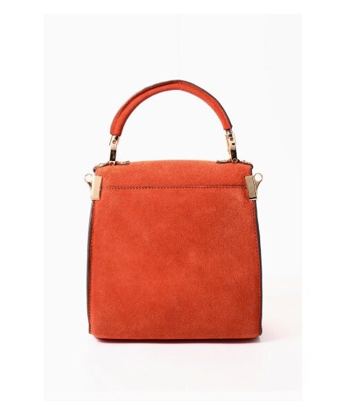 HASHIBAMI（ハシバミ）の「HASHIBAMI ワンハンドルバッグ。（ハンドバッグ・レディース・ピンク/ベージュ A・フリー）」の4枚目の写真