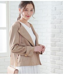 ROPE' PICNIC | マシュマロタッチショートブルゾン(ジャケット/アウター)