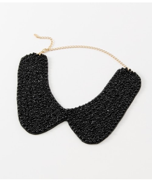 ロペピクニック ロペピクニック の ミックスビーズ付け襟ネックレス アクセサリー Wear